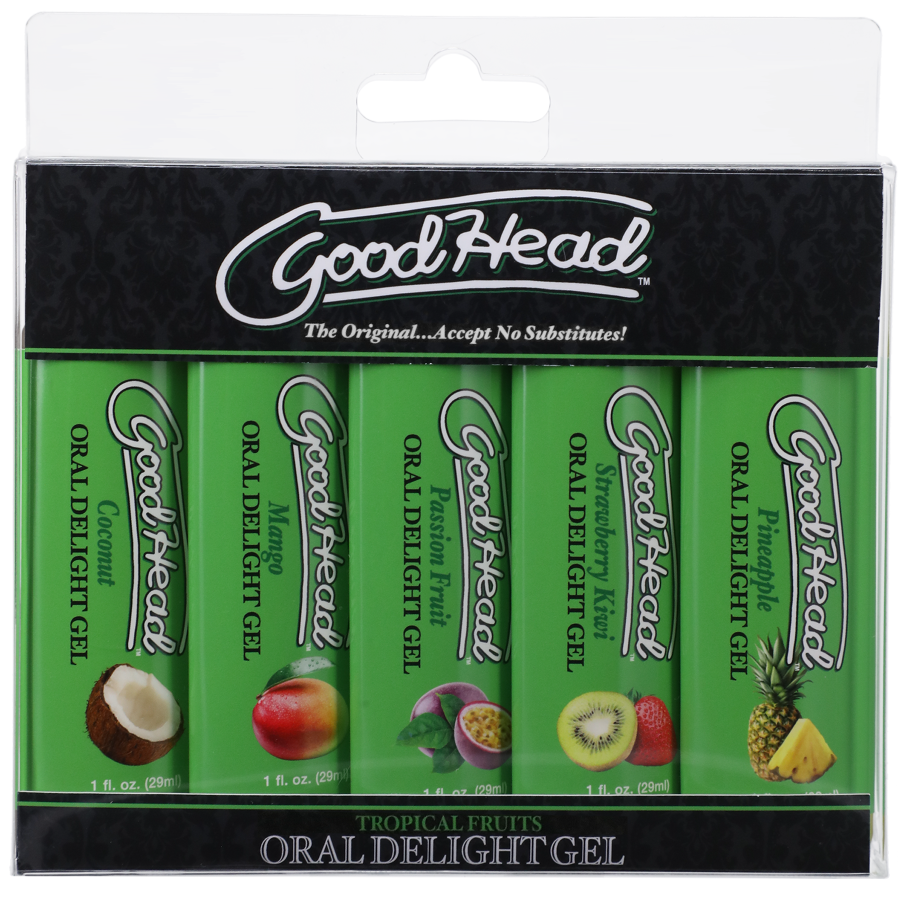 Doc Johnson Oral Delight Tropical Fruits 5 Pack - XOXTOYS