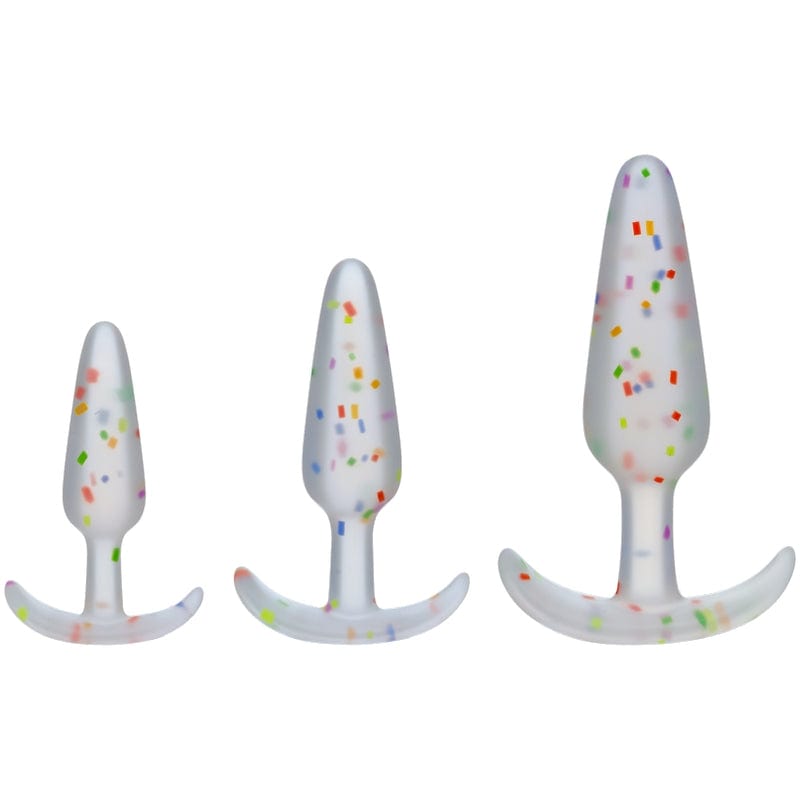 Doc Johnson Butt Plugs Doc Johnson Pride Anal Trainer Set Multi-Colored