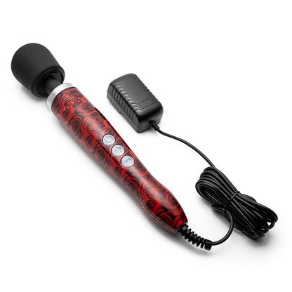 Doxy Die Cast Rose Pattern Limited Edition Wand Massager - XOXTOYS