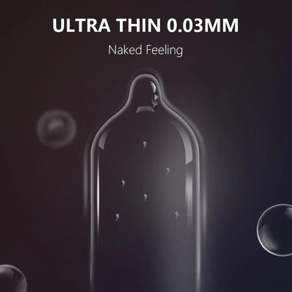 Drywell Ultra Thin Hyaluronic Acid Condoms 0.03mm - XOXTOYS