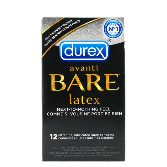 Durex Avanti Bare Latex Condoms - XOXTOYS
