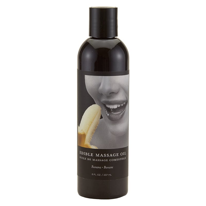 Earthly Body Edible Massage Oil 8oz - XOXTOYS