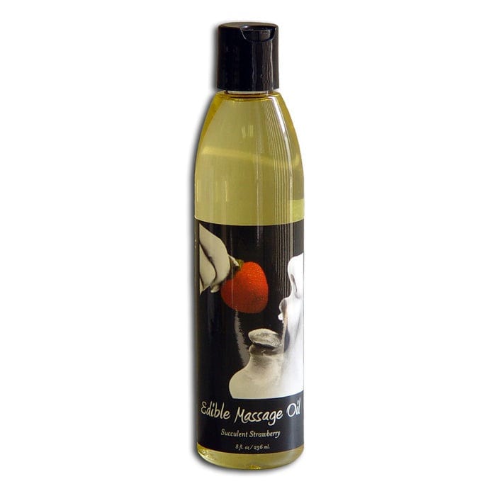 Earthly Body Edible Massage Oil 8oz - XOXTOYS