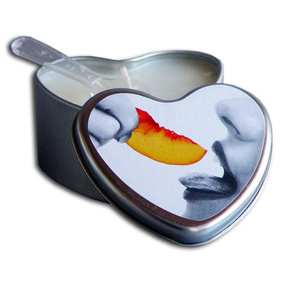 Earthly Body Heart Tin Edible Massage Candle - XOXTOYS