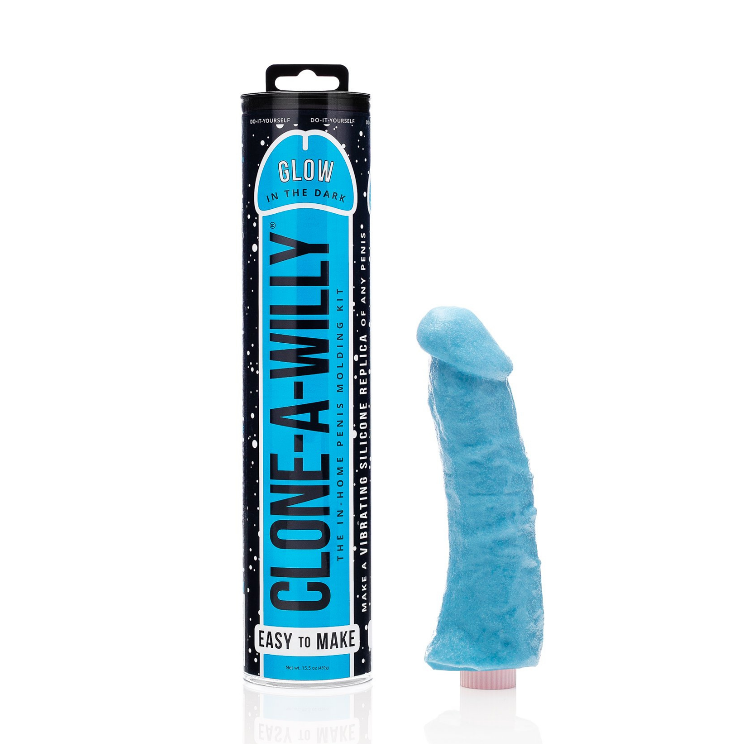 Empire Labs Vibrating Clone-A-Willy Glow In The Dark Blue-Dildos-Empire Labs-XOXTOYS