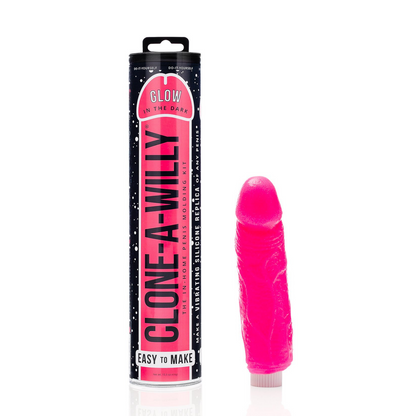 Empire Labs Vibrating Clone A Willy Glow In The Dark Pink - XOXTOYS