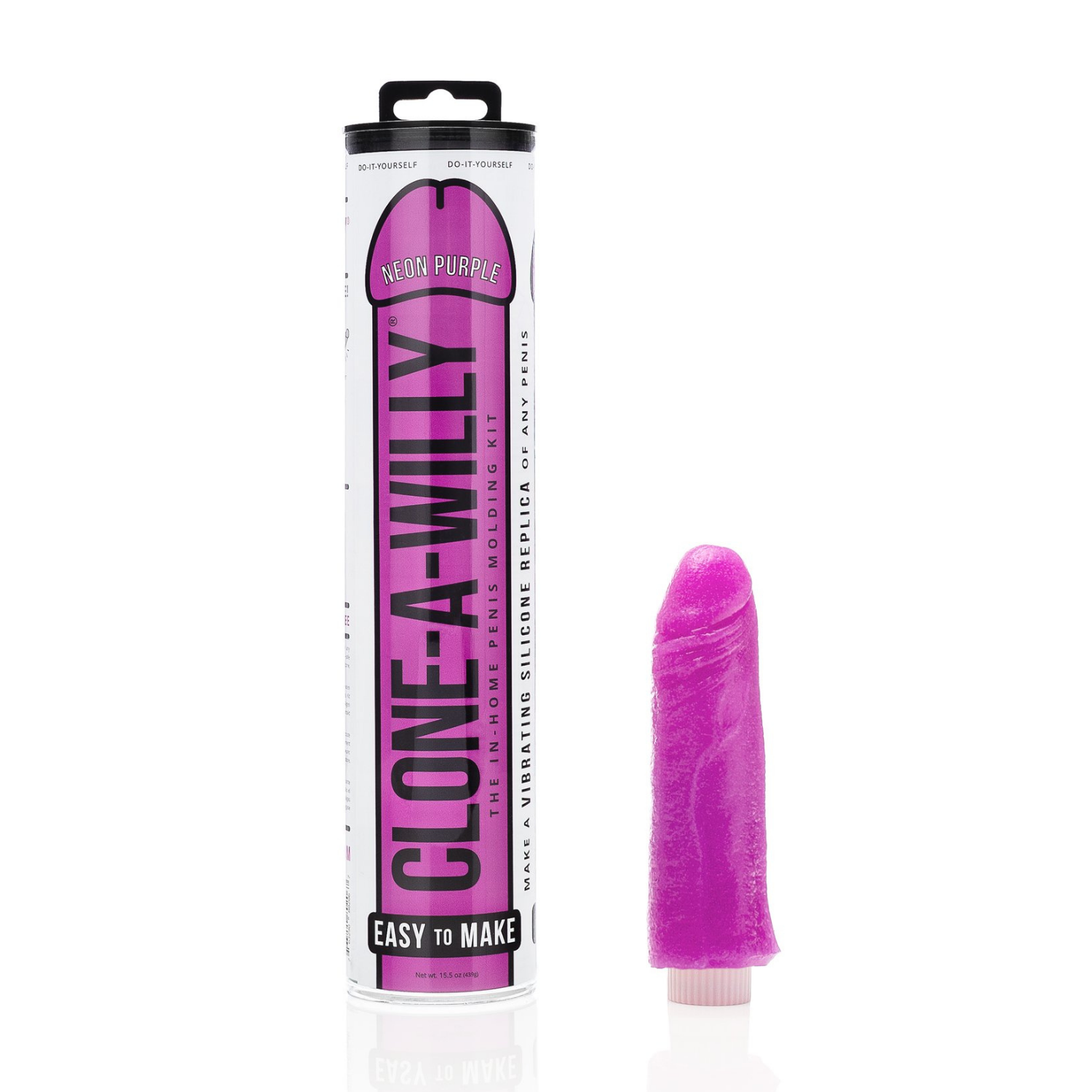 Empire Labs Vibrating Clone-A-Willy Neon Purple-Dildos-Empire Labs-XOXTOYS