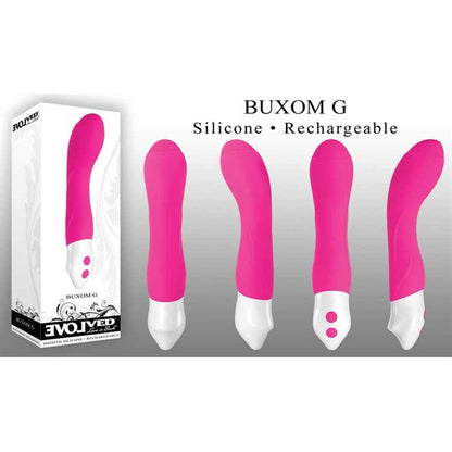 Evolved Buxom G-spot Silicone Vibrator - XOXTOYS