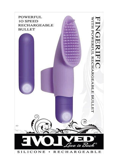 Evolved Vibrators Evolved Fingerific Rechargeable Finger Bullet Vibrator