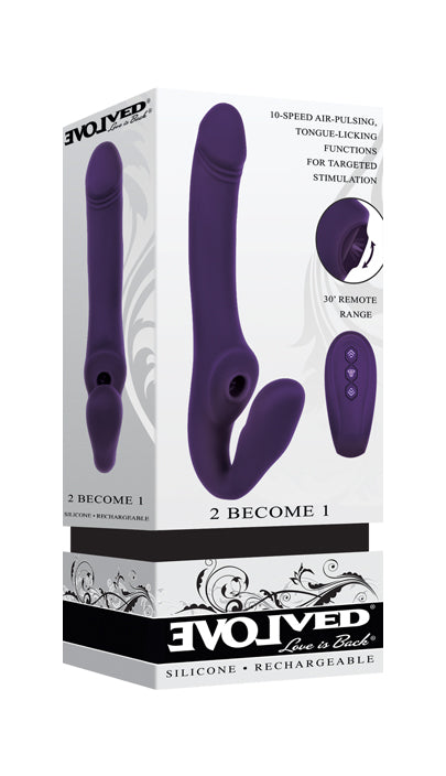 Evolved 2 Become 1 Strapless Strap On - XOXTOYS