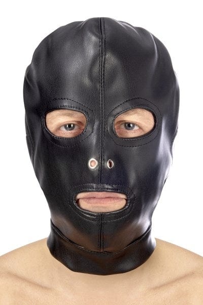 Fetish Tentation Bondage & Fetish Fetish Tentation BDSM Open Mouth and Eyes Leatherette Hood