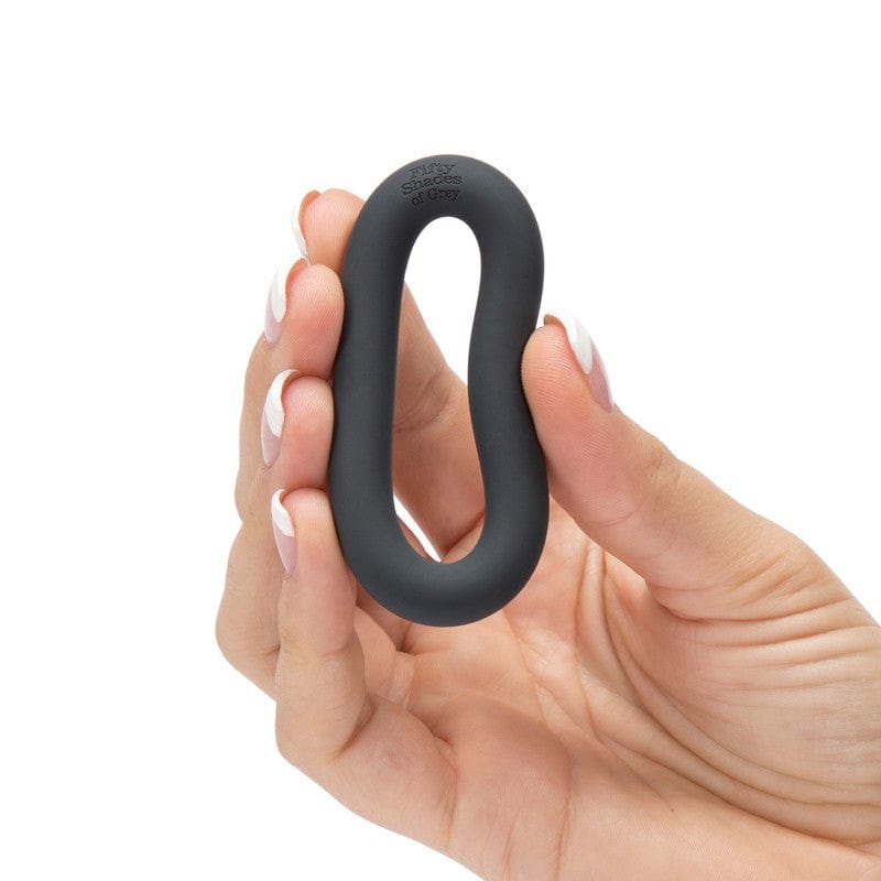 Fifty Shades of Grey Cock Rings Fifty Shades of Grey A Perfect O Silicone Love Ring