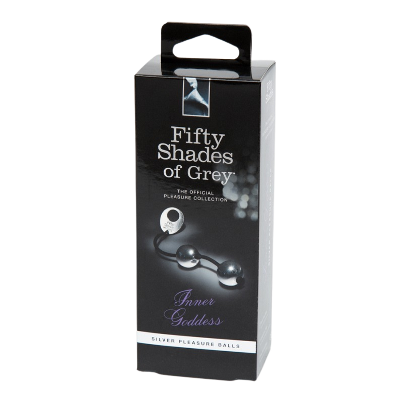 Fifty Shades of Grey Inner Goddess Silver Pleasure Balls-Kegel Toys-Fifty Shades of Grey-XOXTOYS