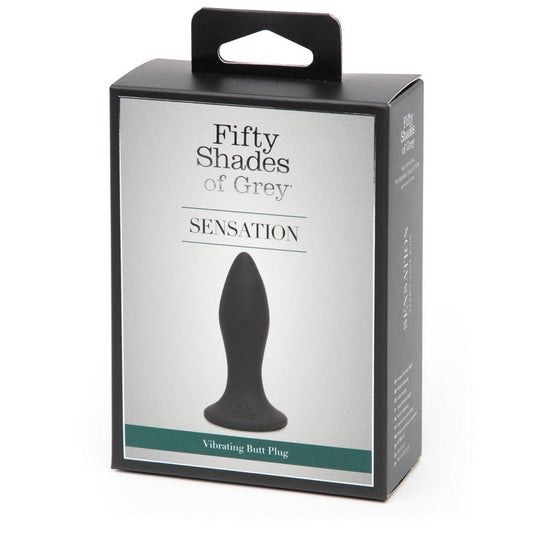 Fifty Shades of Grey Sensation Vibrating Butt Plug - XOXTOYS