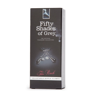 Fifty Shades of Grey The Pinch Adjustable Nipple Clamps - XOXTOYS