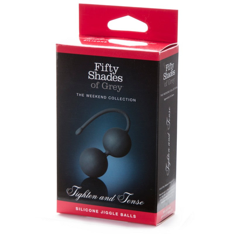 Fifty Shades of Grey Tighten and Tense Silicone Jiggle Ball-Kegel Toys-Fifty Shades of Grey-XOXTOYS