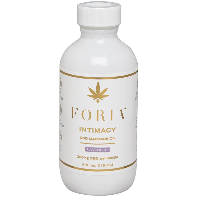 Foria Intimacy Lavender Massage Oil-Lubes & Lotions-Foria-XOXTOYS
