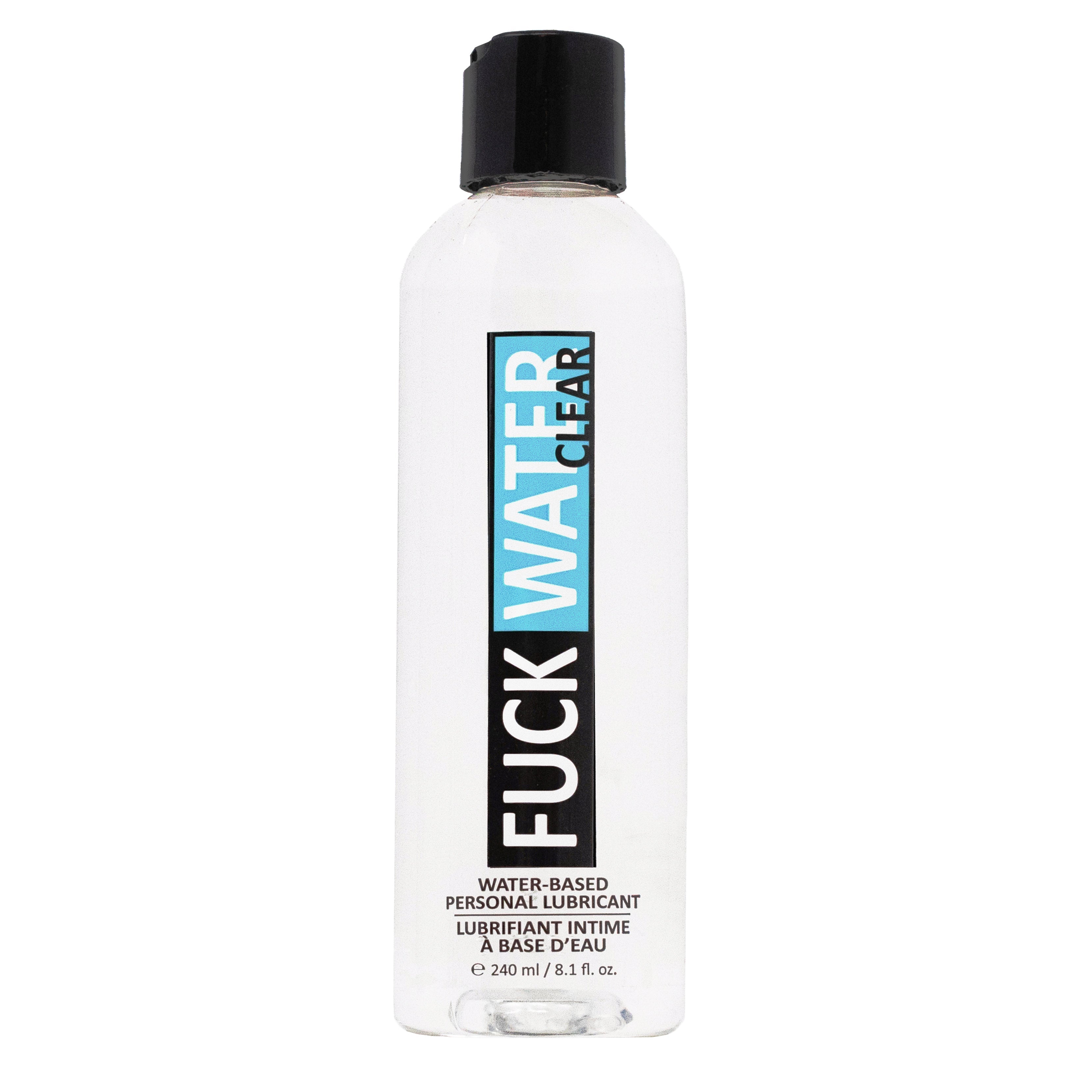 Fuck Water Clear 8.1oz Water Based Personal Lubricant Fuck Water
