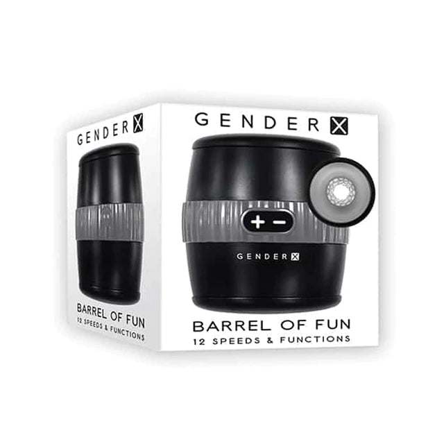 Gender X Barrel Of Fun Rechargeable Stroker - XOXTOYS