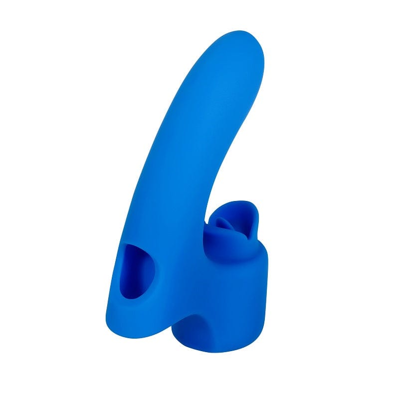 Gender X Flick It Finger Vibrator Blue