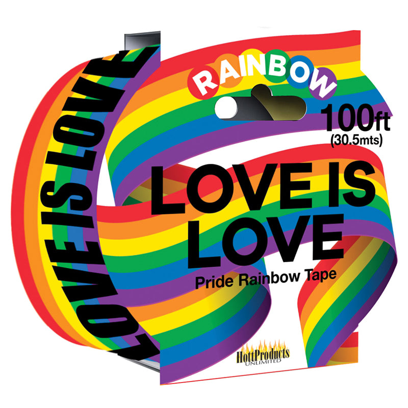 Hott Products Rainbow Caution Tape Love is Love - XOXTOYS