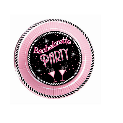 Hott Products Bachelorette Party Plate 7 inch - XOXTOYS