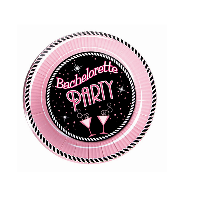 Hott Products Bachelorette Party Plate 7 inch - XOXTOYS