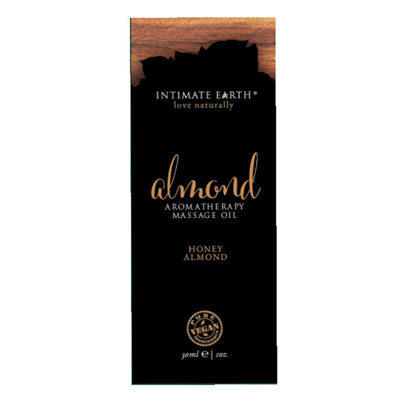Intimate Earth Massage Oil 30ml-Lubes & Lotions-Intimate Earth-Almond-XOXTOYS