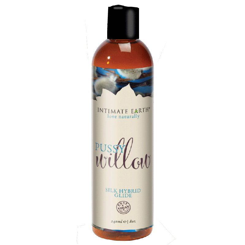 Intimate Earth Pussy Willow Silk Hybrid Glide-Lubes & Lotions-Intimate Earth-240ml-XOXTOYS