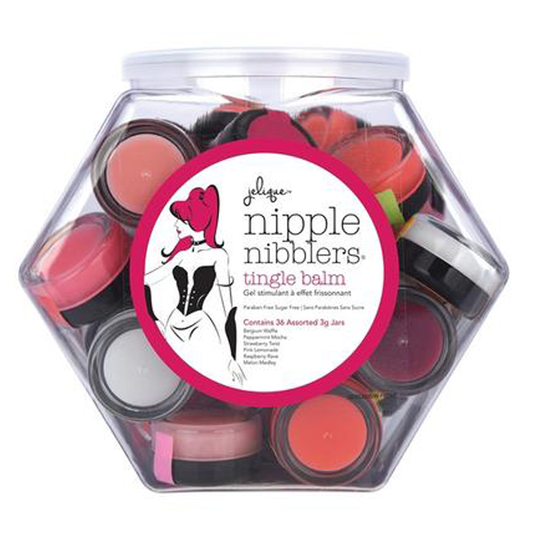 Jelique Products Nipple Nibblers Sour Tingle Balm Mixed Bowl - XOXTOYS