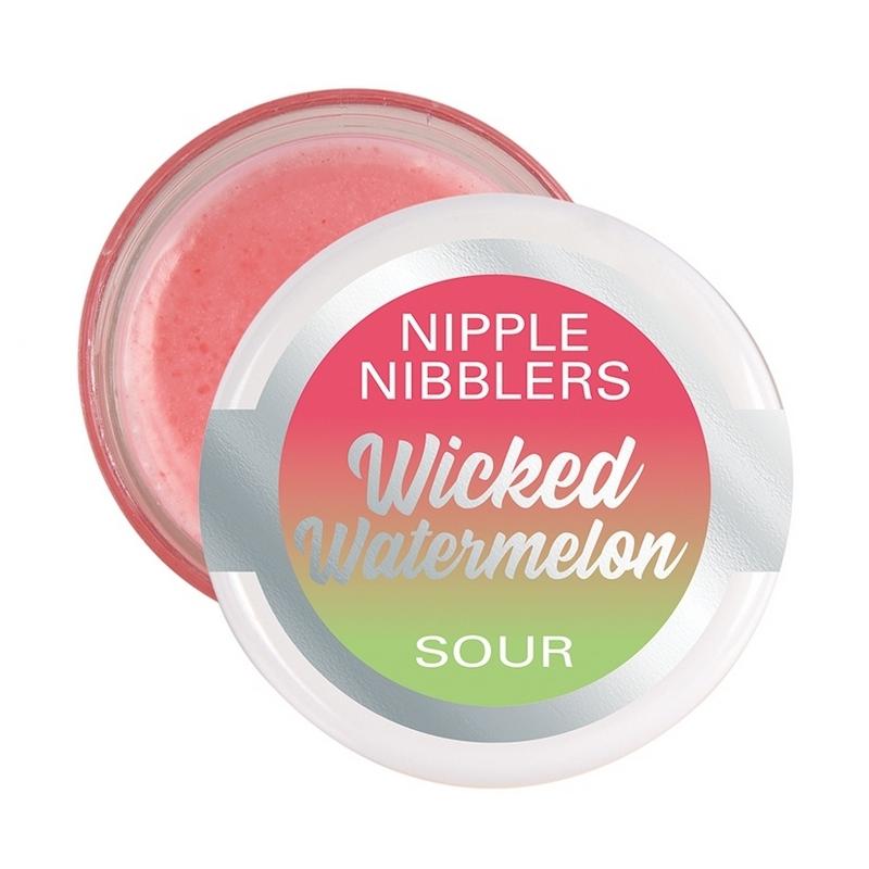 Jelique Nipple Nibblers Wicked Watermelon Sour Tingle Balm - XOXTOYS
