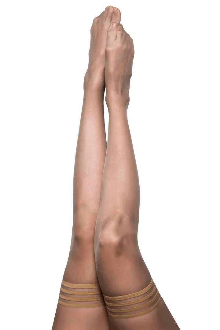 Kix'ies Lingerie Kix'ies Jenny Champagne Nude Thigh Highs