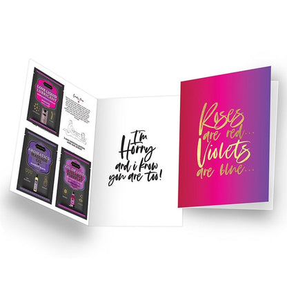 Kama Sutra Gift Set Kama Sutra Naughty Notes Roses Are Red