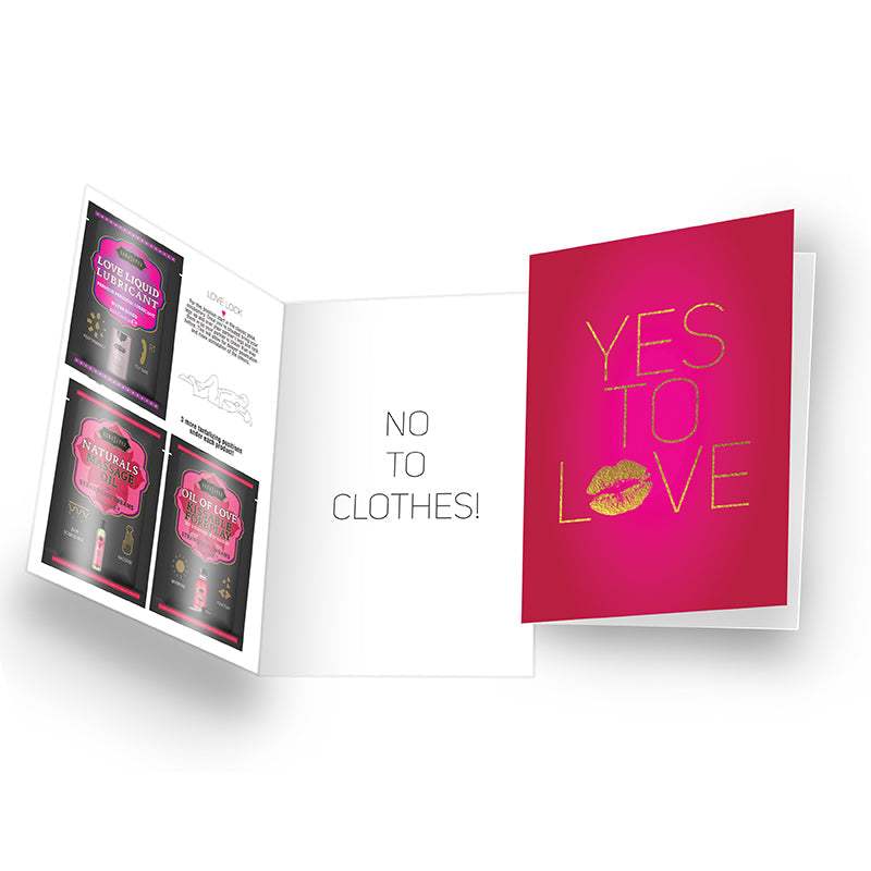 Kama Sutra Naughty Notes Yes to Love - XOXTOYS