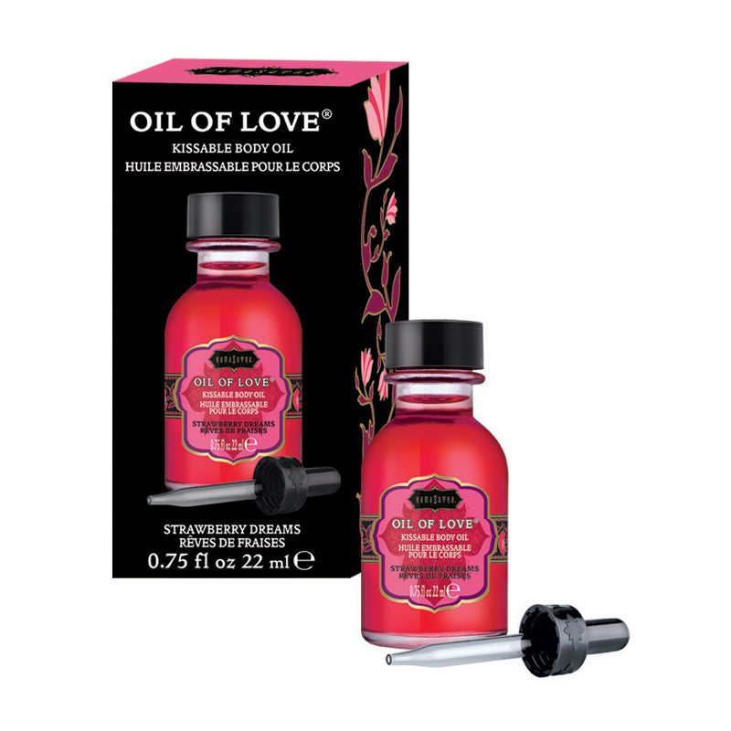 Kama Sutra Oil of Love Strawberry Dreams-Lubes & Lotions-Kama Sutra-XOXTOYS
