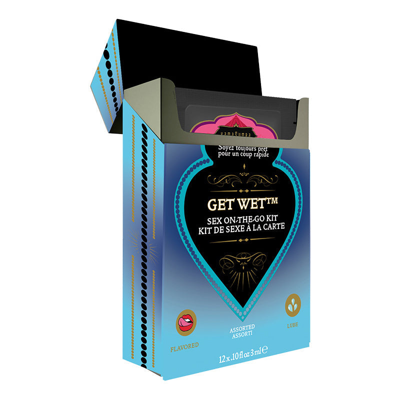 Kama Sutra Sex To Go Get Wet Packet Set-Lubes & Lotions-Kama Sutra-XOXTOYS