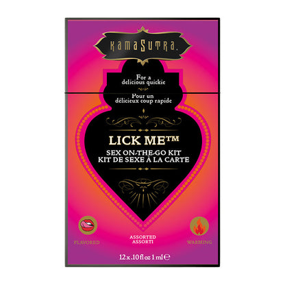 Kama Sutra Sex To Go Lick Me Packet Set - XOXTOYS
