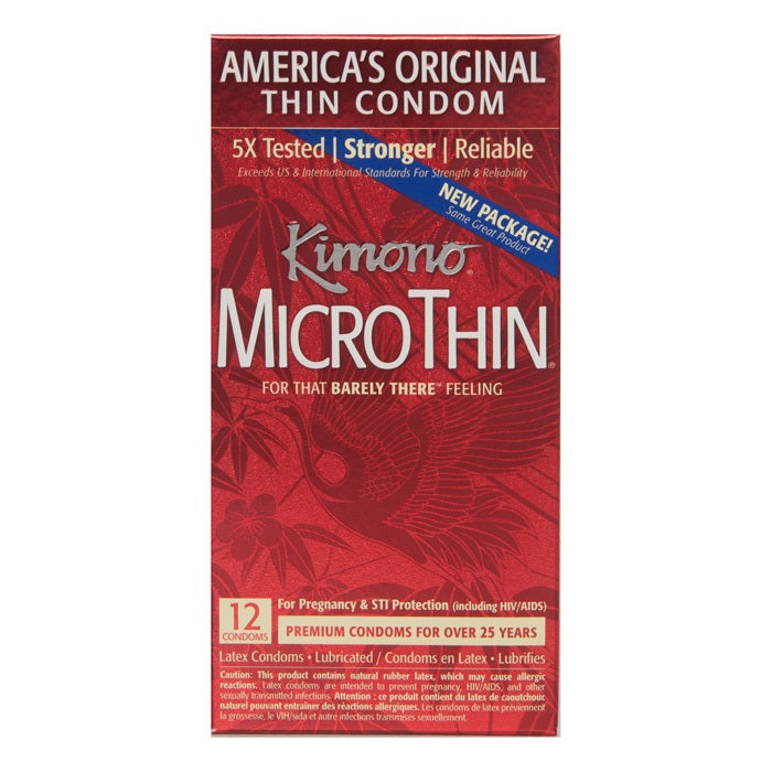 Kimono MicroThin Condoms-Condoms-Kimono-12 pack-XOXTOYS