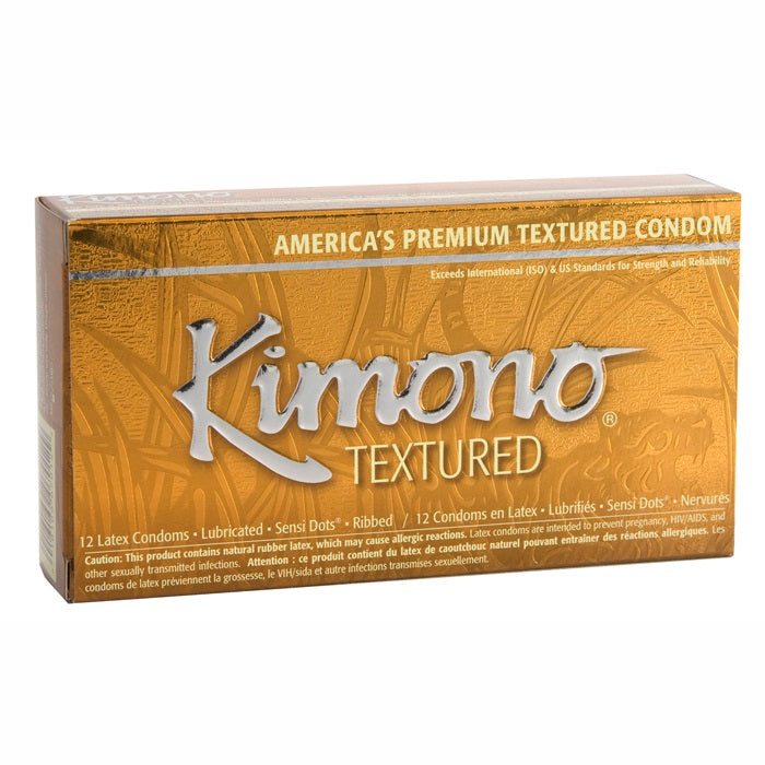 Kimono Textured Condoms - XOXTOYS