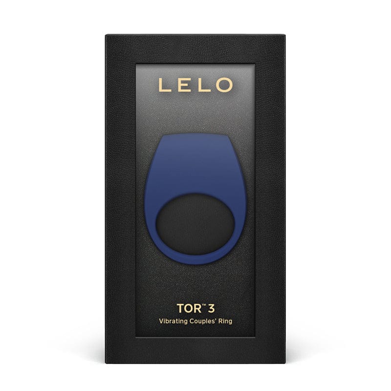 LELO Cock Rings Base Blue Lelo TOR 3 Vibrating Couples Ring
