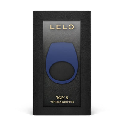 LELO Cock Rings Base Blue Lelo TOR 3 Vibrating Couples Ring