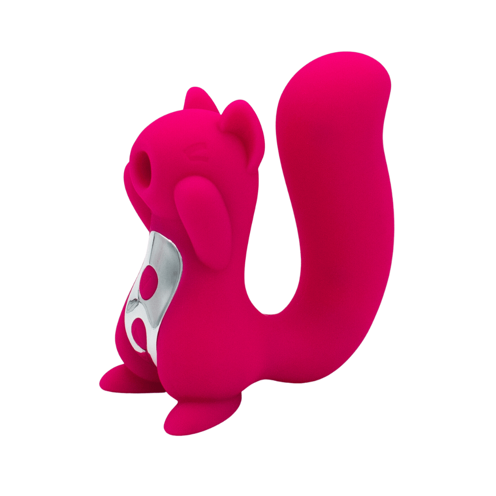 Natalie's Toybox Screaming Squirrel Air Pulse & G-Spot Vibrator - XOXTOYS