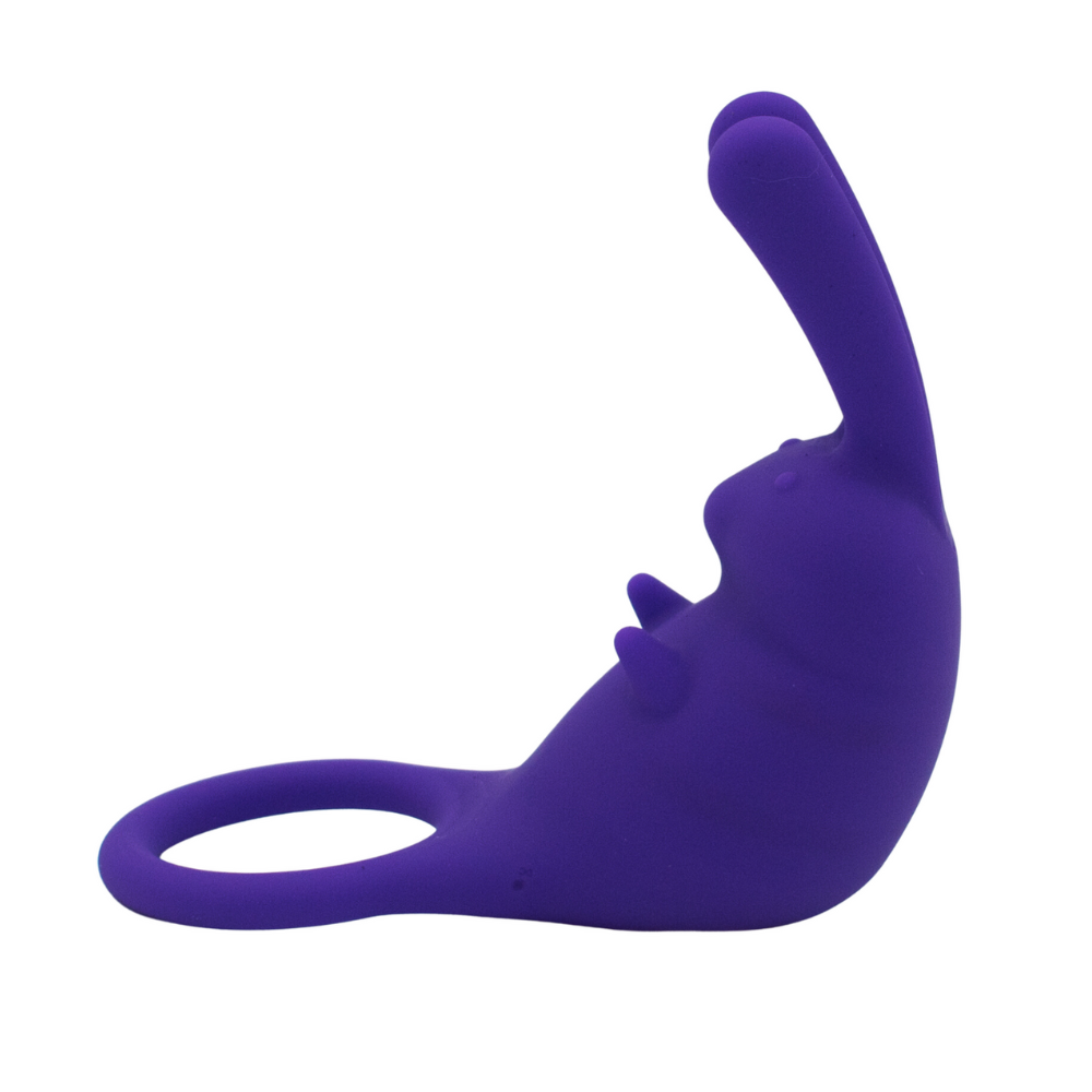 Natalie's Toybox The Cock Hopper Cock Ring & Bullet Vibe - XOXTOYS
