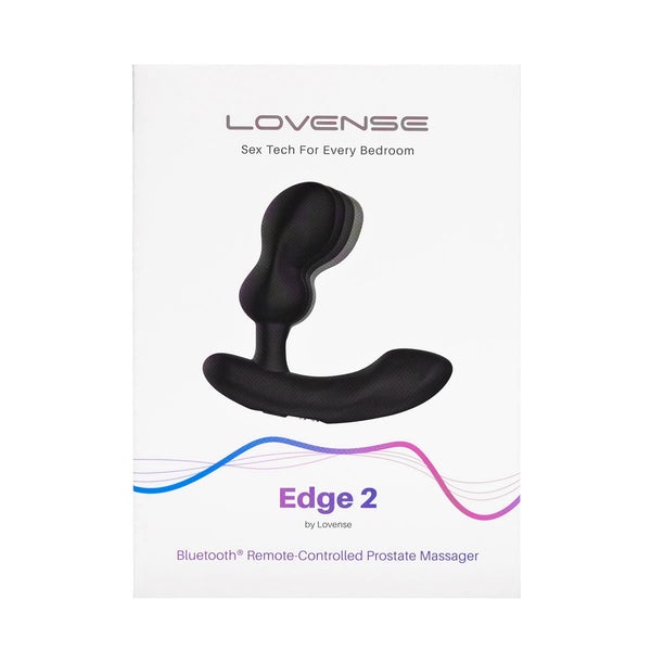 Lovense Edge 2 Bluetooth Prostate Massager-Anal Toys-Lovense-XOXTOYS
