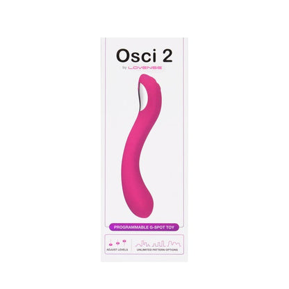 Lovense Osci 2 Bluetooth G-Spot Pink Vibrator - XOXTOYS