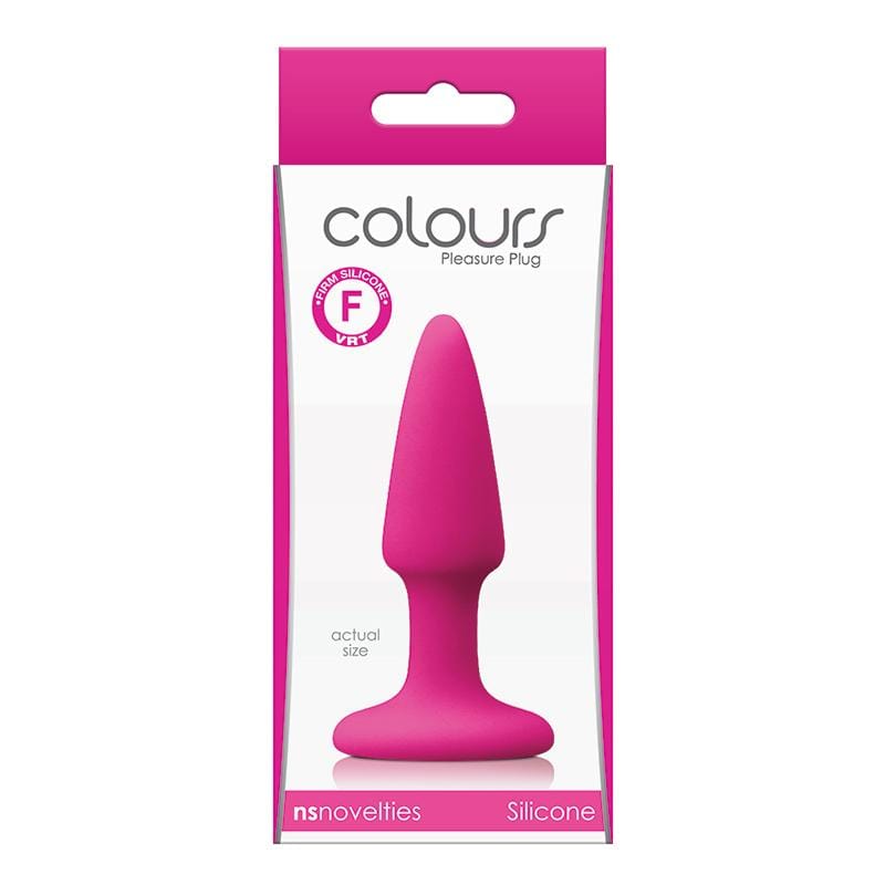 NS Novelties Butt Plugs NS Novelties Colours Pleasures Mini Plug Pink