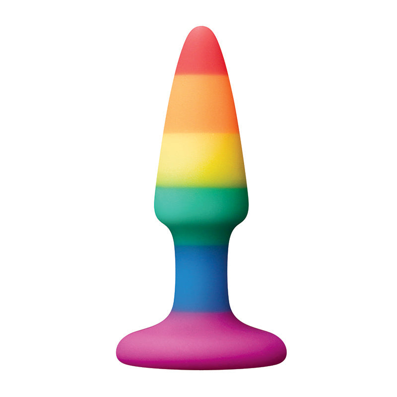 NS Novelties Colours Pride Edition Rainbow Mini Pleasure Plug-Anal Toys-NS Novelties-XOXTOYS