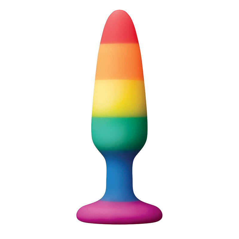 NS Novelties Colours Pride Edition Rainbow Small Plug - XOXTOYS
