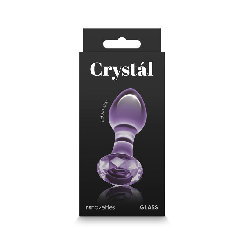 NS Novelties Crystal Gem Purple-Anal Toys-NS Novelties-XOXTOYS