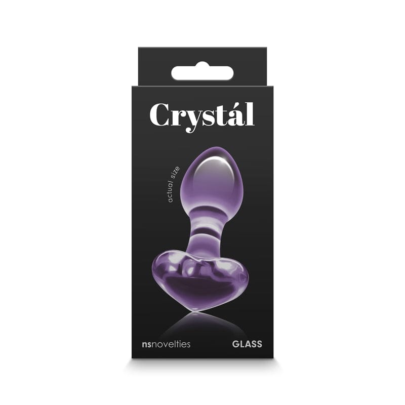 NS Novelties Crystal Heart Purple - XOXTOYS